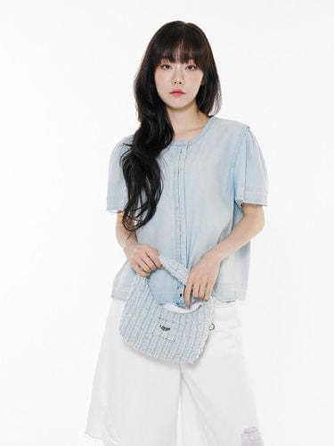 DENIM MINI TOTE BAG (LEBSMBG5348)_ 3 COLOR - LETOILE - Modalova