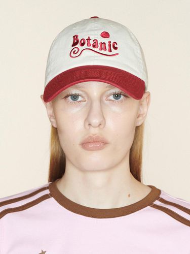 Botanic Cap Beige Red - Kijun - Modalova