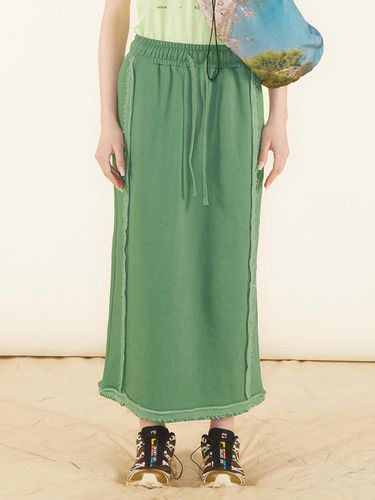 Desert Sweat Skirt Green - Kijun - Modalova