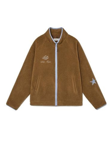 Dove Fleece Jacket UNISEX Brown - Kijun - Modalova