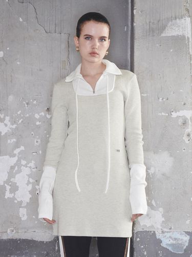 Square Half Zip up Dress - Kijun - Modalova