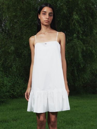 Shirring Puff Mini Dress Off - White - Kijun - Modalova