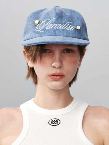 Corsage Camp Cap Light Blue - Kijun - Modalova