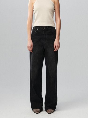 Wide Jeans Black - Kijun - Modalova