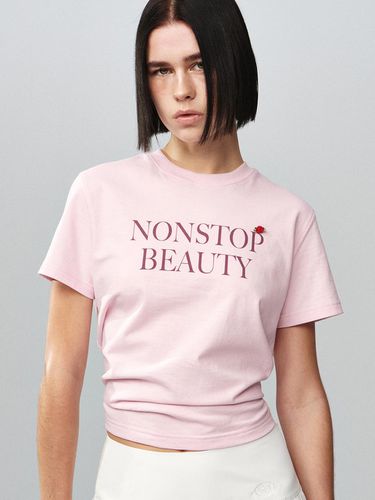 NONSTOP BEAUTY T - Shirt Pink - Kijun - Modalova