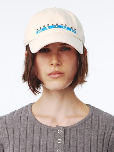 Logo Cap UNISEX Beige - Kijun - Modalova