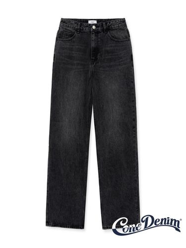 Washed black Lot.872 Semi-wide ConeMills denim - TNGT - Modalova