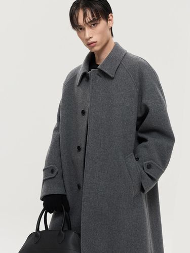 Oversized-Fit Cashmere BalmacanCoat - TNGT - Modalova