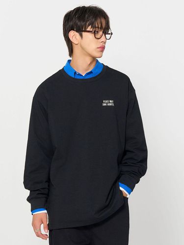 MAN Postman Long Sleeve T-shirt [BLACK] / SBD3U010 - GENERAL IDEA - Modalova