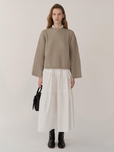 FW24 Theresa Skirt White - KINDERSALMON - Modalova