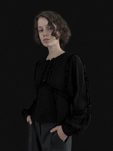 SALT Label] VANESSA RUFFLE BLOUSE_ - Studio Salt - Modalova