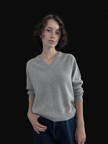 SALT Label] LEADEN WHOLE GARMENT PULLOVER_GRAY - Studio Salt - Modalova