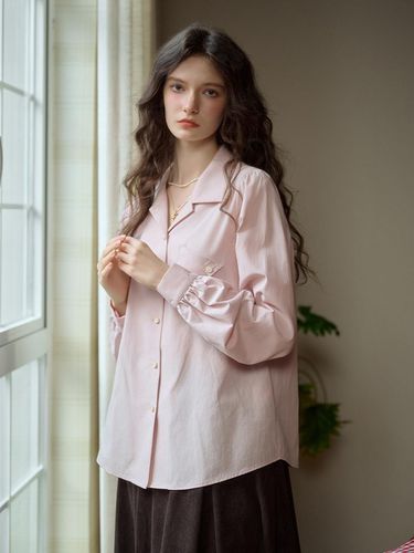 SR_Literary pink long sleeve shirt - Simple Retro - Modalova