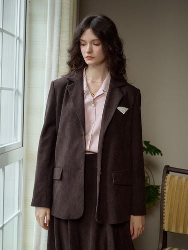 SR_Literary corduroy oversize blazer - Simple Retro - Modalova