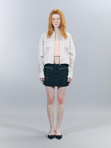 Abyssal Layered Mini Skirt - odlyworkshop - Modalova