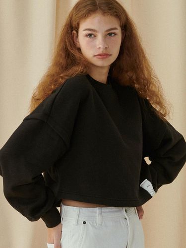 Akareet 3408 napped cropped sweatshirt - MAGOODGAN - Modalova