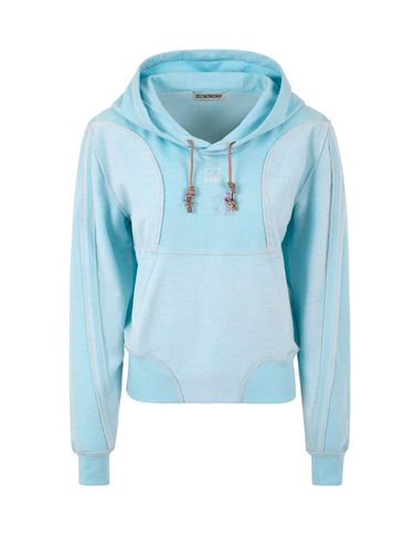 Rejuvenated Blue Inside Out Hoodie - odlyworkshop - Modalova