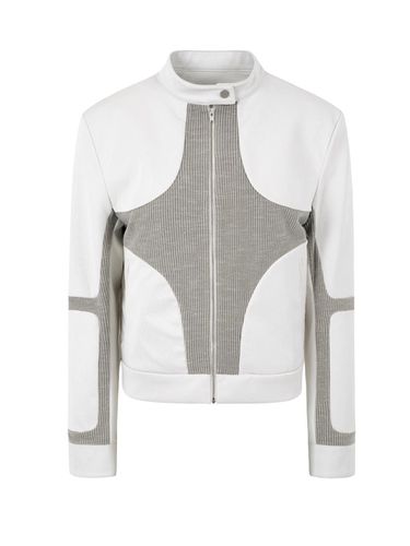 Cumu Faux Leather Quad Moto Jacket - odlyworkshop - Modalova