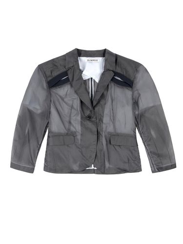 Grey Cooperi Cutout Blazer - odlyworkshop - Modalova