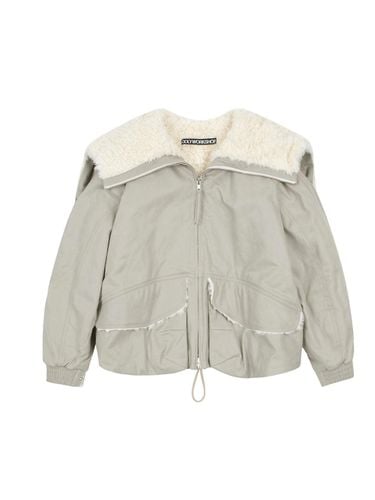 Haze Hooded Bomber Jacket - odlyworkshop - Modalova