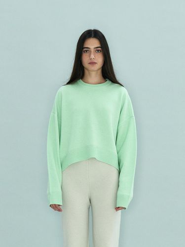 Cropped Sweater_D5WAW23103GRL - LE CASHMERE - Modalova