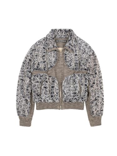 Haze Faux Fur Quad Jacket - odlyworkshop - Modalova