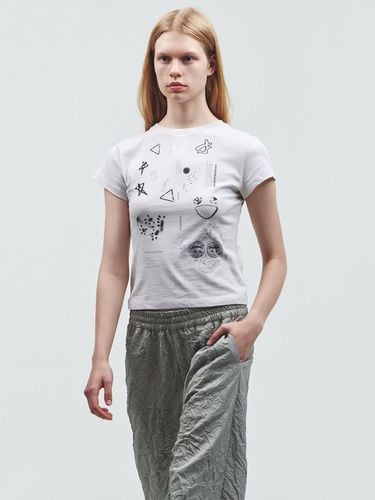 Silt Multi Graphic Baby Tee - odlyworkshop - Modalova