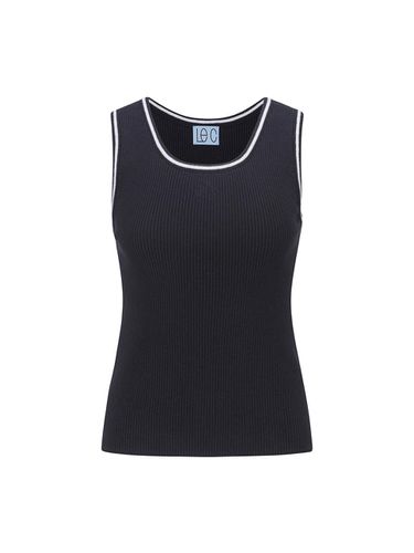 Ribbed Tank Top_D5WAM24005NYX - LE CASHMERE - Modalova