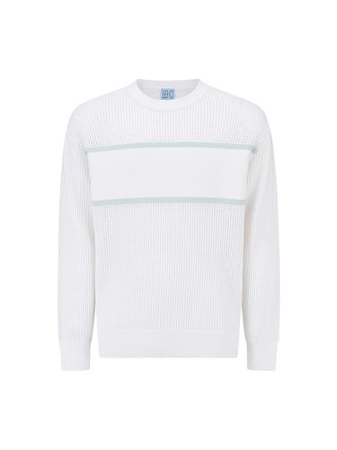 Mesh Sweater_D6WAM24006WHX - LE CASHMERE - Modalova