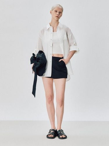 Wrap skirt shorts [Black] - NOT ONLY FOR TODAY - Modalova