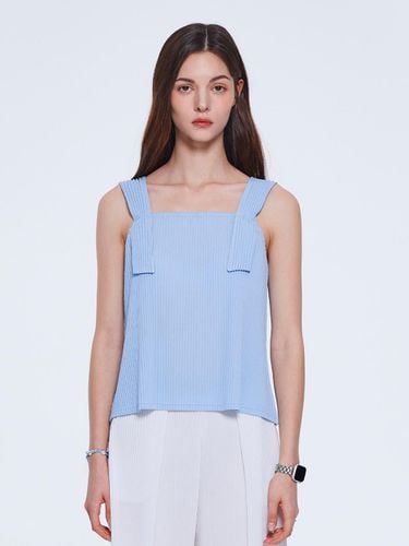 Sleeveless pleats with shoulder straps Top_AI06WNP - yoyoyoy - Modalova