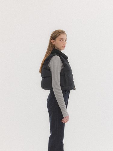 Catherine Puffer Vest (Black) - nyhavn - Modalova