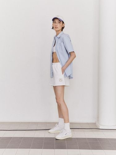 Foyer Sweat Shorts (White) - nyhavn - Modalova