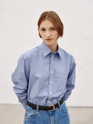 Marian Coated - Shirt (Blue) - nyhavn - Modalova