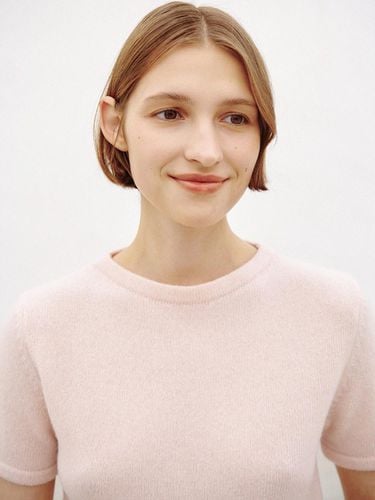 Joan Boat Neck Knit (Light pink) - nyhavn - Modalova