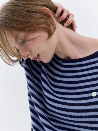 Mabel Stripe Knit (Blue) - nyhavn - Modalova