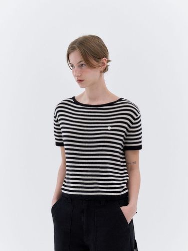 Mabel Stripe Knit (Black) - nyhavn - Modalova