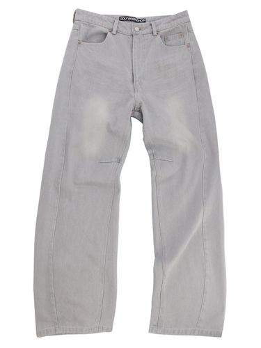 Debris Washed Jeans (Wide fit) - odlyworkshop - Modalova