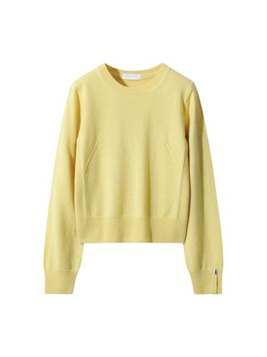 Essential Crew Sweater _D5WAW24101YEL - LE CASHMERE - Modalova