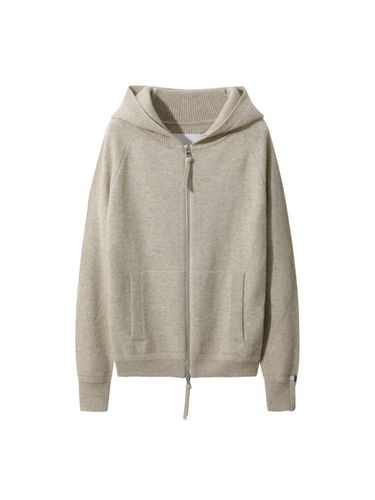 Raglan Hooded Cardigan_D5WAW24005BEL - LE CASHMERE - Modalova