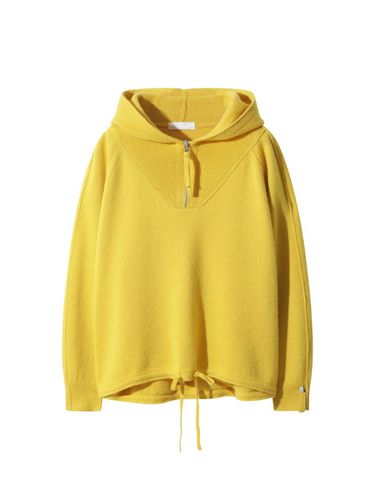 Raglan Hooded Sweater_D5WAW24301YEX - LE CASHMERE - Modalova