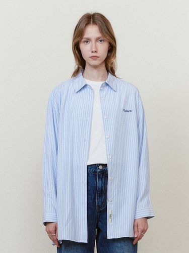 Small Story Logo Stripe Shirt - FALLETT - Modalova