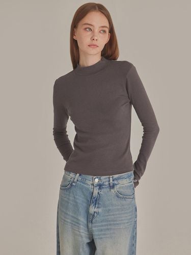 Basic Mock Neck Long Sleeve Top (T426TP116) - TOPGIRL - Modalova