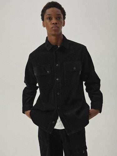 Laver 2113 corduroy utility loose-fit black shirt - MAGOODGAN - Modalova