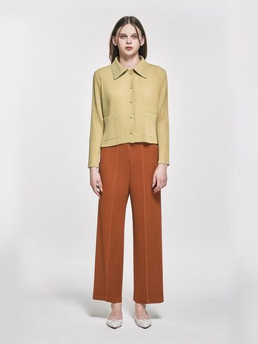 Pocket Wide Basic Pleats Pants_AI02WNPSL06 - yoyoyoy - Modalova