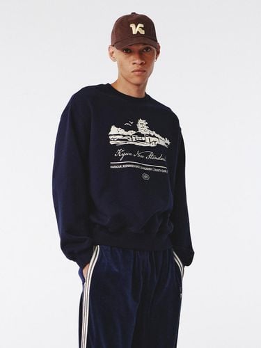 Hotel Pullover UNISEX Navy - Kijun - Modalova