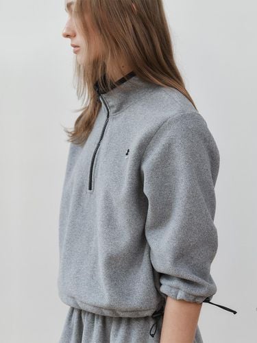 Beatrice Fleece Zip up (Gray) - nyhavn - Modalova