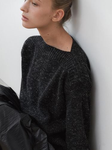 Agathe Boat Neck Knit (Black) - nyhavn - Modalova