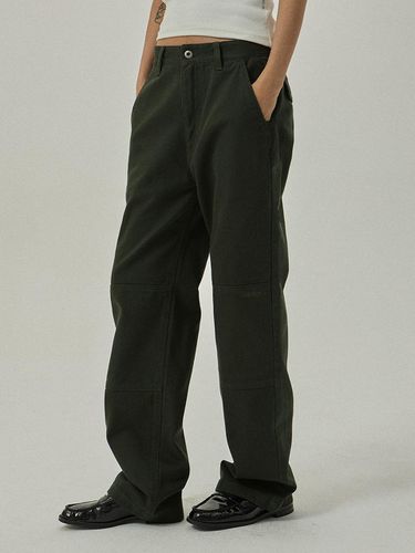 Chino 4304 Straight Fit Cotton Pants - Hunter Gree - MAGOODGAN - Modalova