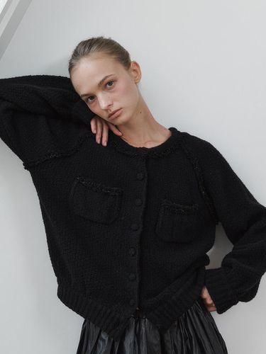 Panthine Tweed Knit (Black) - nyhavn - Modalova